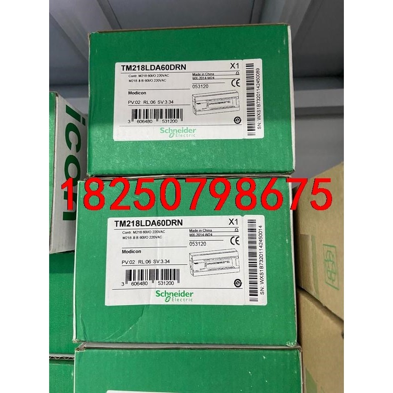 TM218LDA60DRN实物拍摄 施耐德PLC 全新原装，议价