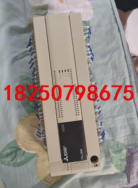三菱PLC，FX3U-80MT原装正品拆机功能包好橙色新议价