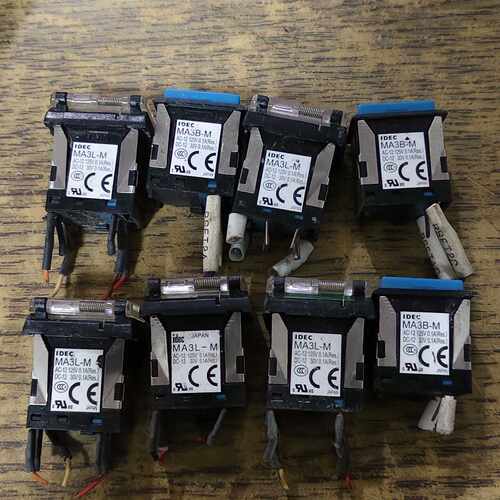 IDEC和泉MA3L-M，MA3B-M按钮开关，原装日本进口议价