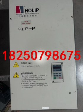 丹佛斯海利普原装变频器HLPP007543B 75KW 38议价