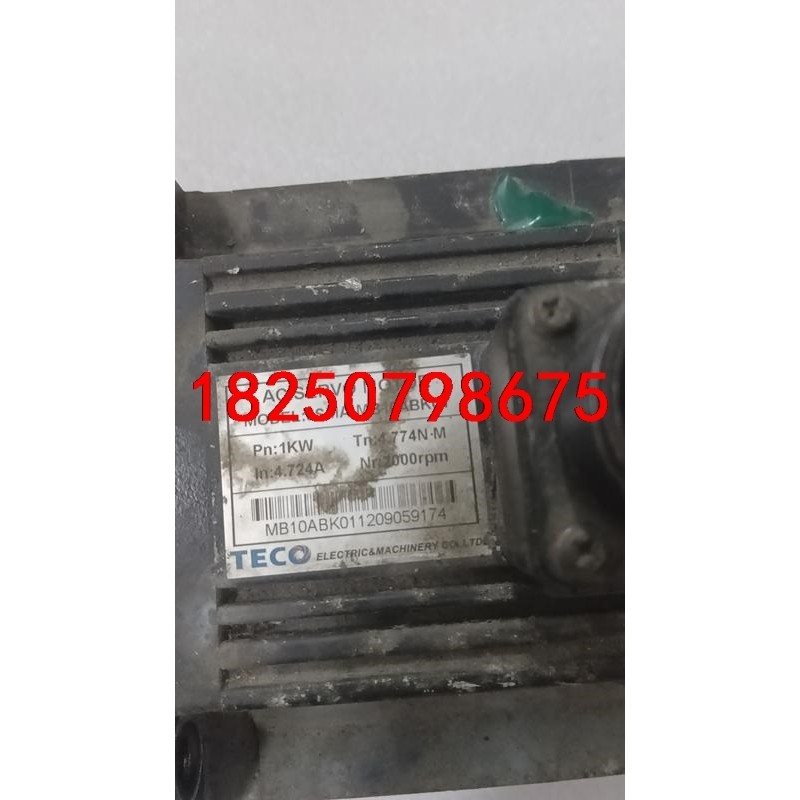 东元JSMA-MB10ABK01   1 kw 伺服电机议价