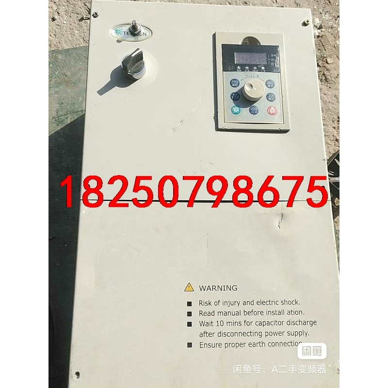 天正TGEV6-030G3/037p3变频器功能完好正常启动议价