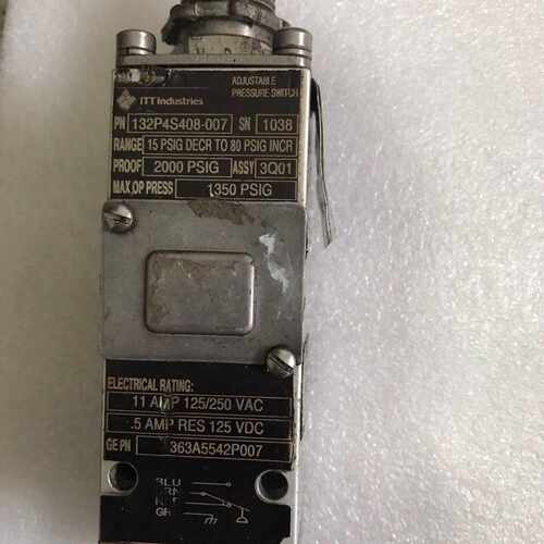 美国Neo-Dyn压力开关132P4S408-007，实物拍议价
