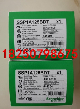 施耐德进口固态继电器SSP1A125BDT 全新原装正品 1议价