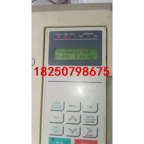 安川变频器 616pc5  5.5kw  380V，实物拍摄议价