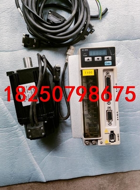 拆机伺服电机套装750W，驱动LCDB5-08B205-LB议价