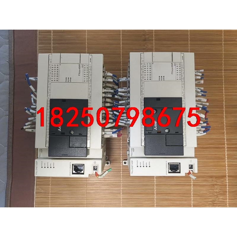 三菱FX3GA-40MR,附带以太网适配器打包出一套价格德邦议价