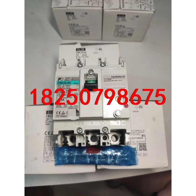 #空气开关 日本富士漏电保护开关EW系列Ew63EAG 3P议价