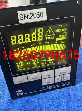 二手拆机莱宝真空控制器COMBIVAC CM 31成色如图，议价