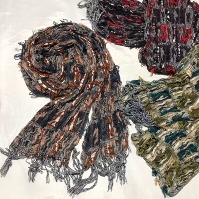 Y2K亚比风朋克辣妹装饰围巾