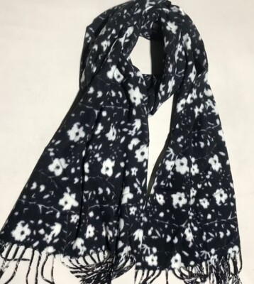 柔软亲肤仿羊绒印花春秋冬围巾