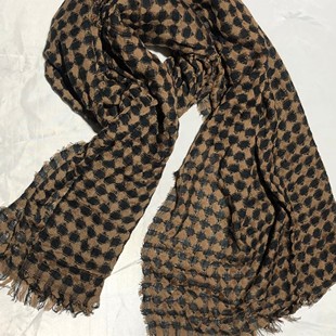 包邮 薄款 9900 复古流浪风秋冬季 披肩围巾130克 羊毛混纺 单件