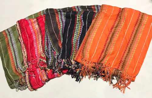 流苏全棉春秋冬外贸围巾百搭