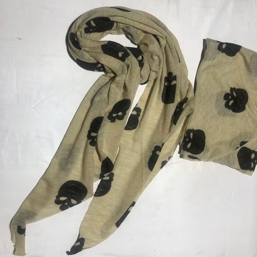 流浪风毛边菱形长方形四季印花