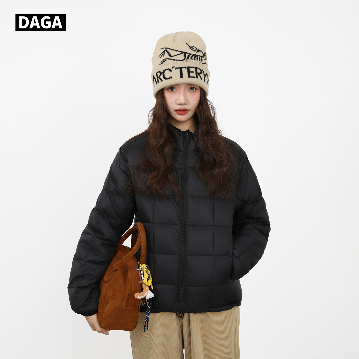 大嘎daga零压轻薄内胆羽绒服女2025新款立领超好看洋气短款外套冬,女装/女士精品,羽绒服,淘宝优惠券,粉丝福利购,淘宝优惠卷