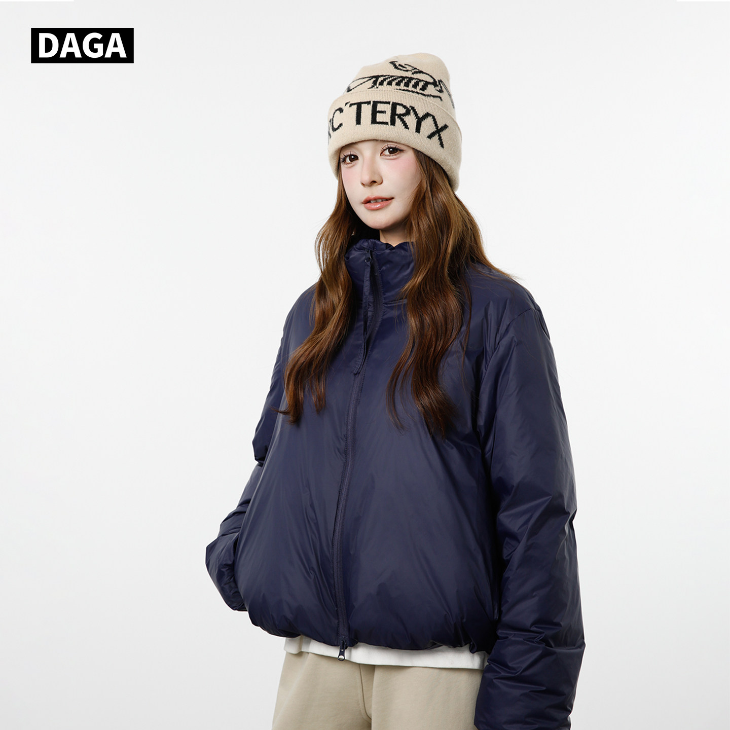 清仓大嘎daga轻薄羽绒服女90白鸭绒立领夹克短款韩版简约休闲外套,女装/女士精品,羽绒服,淘宝优惠券,粉丝福利购,淘宝优惠卷