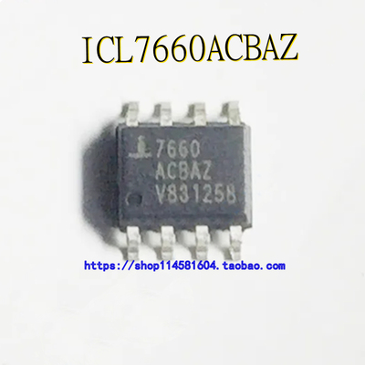 ICL7660ACBAZ 丝印7660ACBAZ 封装SOP-8 全新原装正品 可配单