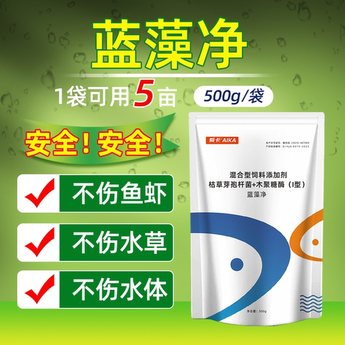 爱卡除藻剂菌+酶双效结合