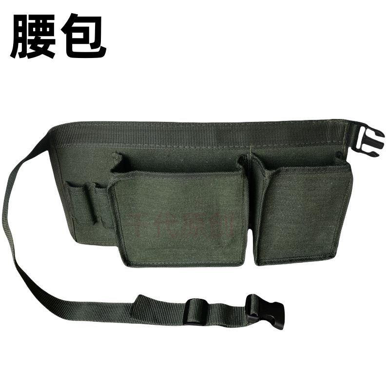 新品果子套袋专用包多功能套果袋腰包木工钉子兜维修双兜包帆布包图片
