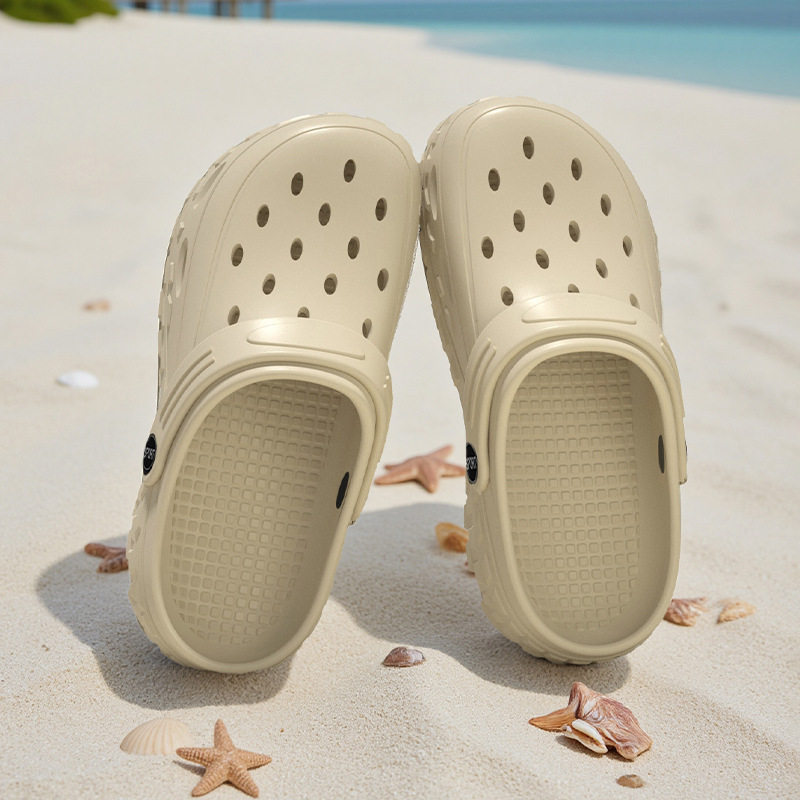 洞洞鞋女夏季外穿2026新款室内家居厚底防滑不臭脚沙滩凉鞋男