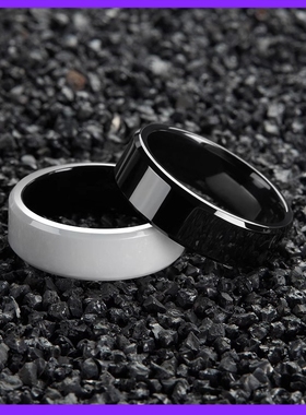 NFC智能门禁卡戒指ICID卡戒指电梯指纹锁用高黑科技交通指环防水