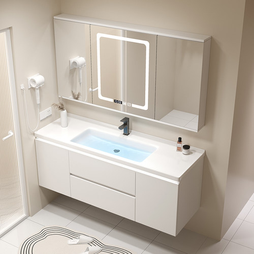 卫生间风水镜浴室柜洗脸台盆组合