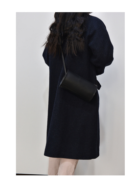 Another25ss手工圆桶包 意大利牛皮制作 小挎包 女桶包 日式 法式