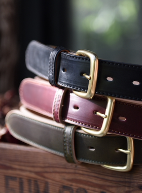 ANOTHER CLASSIC 双面皮带 HORWEEN CXL皮革 腰带