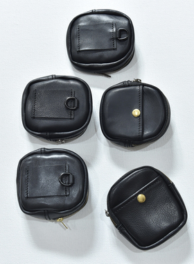Another Classic26ssminiEDC小黑耳机包 卡包 零钱包 钥匙包 腰包