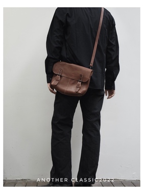 ANOTHER CLASSIC 中邮差双扣 手工 意大利牛皮