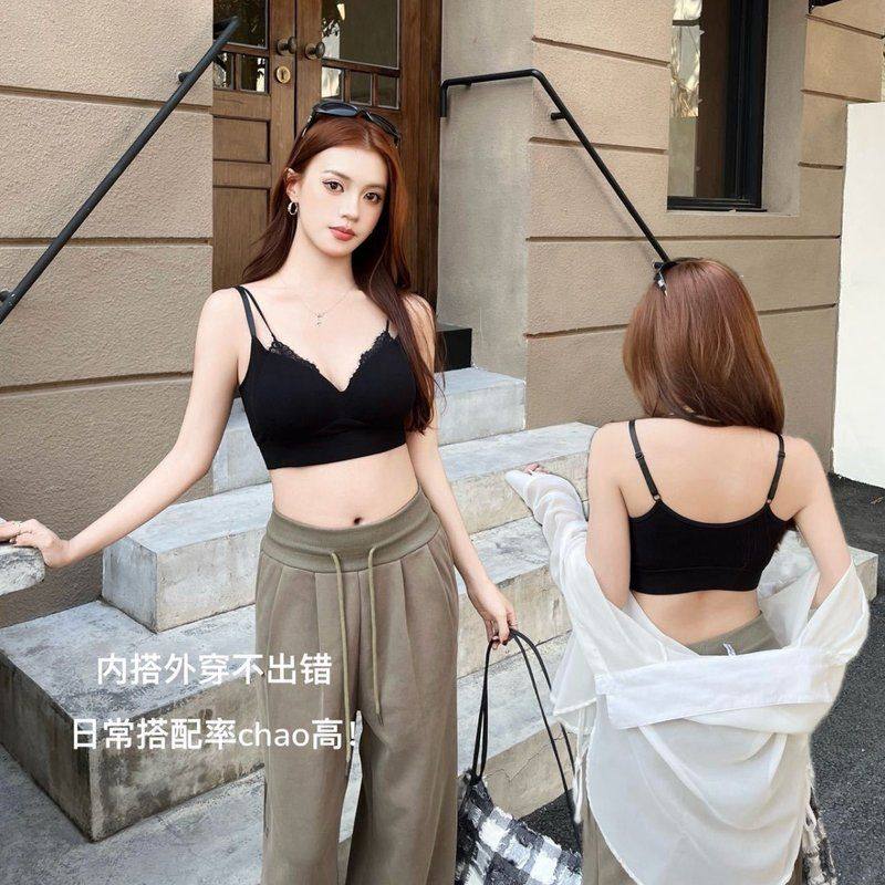 781#纯欲蕾丝内衣可调节肩带辣妹美背内衣乳胶垫舒适内搭外穿抹胸,女士内衣/男士内衣/家居服,文胸,淘宝优惠券,粉丝福利购,淘宝优惠卷