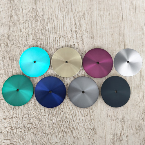 简约无logo无刻度纯色表盘