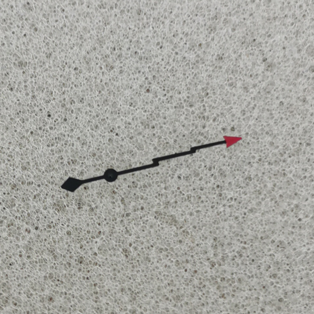 手表配件指针秒针拼色闪电秒针