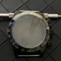 Black, Yellow, and Blue Ceramic Bezel with Black Case