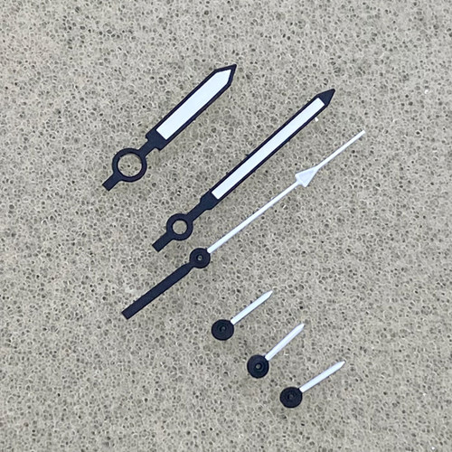 vk63石英机芯配件指针6针绿夜光