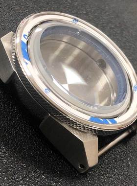 深蓝色內影 43mm 316L精钢表壳铝圈蓝宝石玻璃 适NH35/NH36机芯