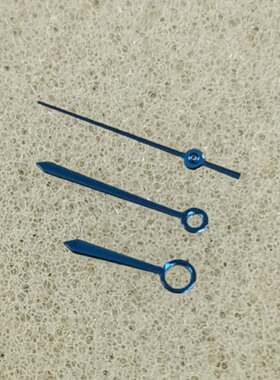 新款改装手表配件指无夜光蓝色表针适合日本NH35/36/4R/7S机芯