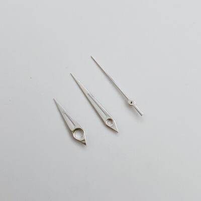 改装手表配件 新款简约抛光绿夜光表针 适装日本NH35/364R/7S机芯