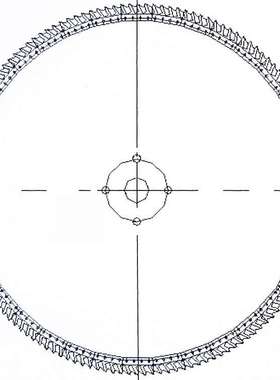 供应上工牌GB/T6130-2001直径410-2010mm各种规格高速钢镶片圆锯