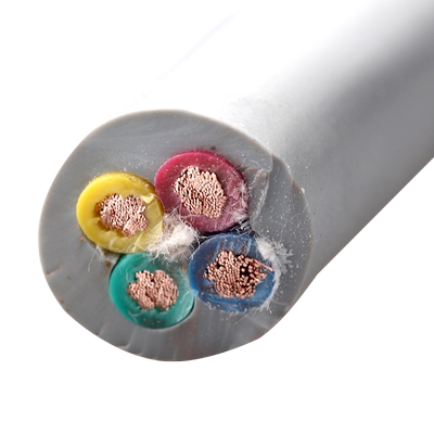 纯国标TRVV4芯高柔性拖链电缆线