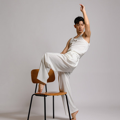 练功服男背心练功服HUHUDANCE