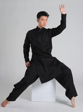 D405现代舞演出服设计款衬衫男女同款舞蹈服艺考作品套装