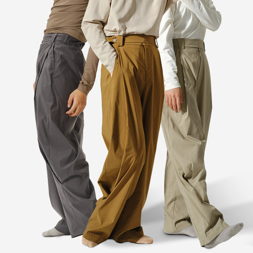 HUHUDANCE现代舞练功演出服舞蹈训练艺考男女宽松长裤胡沈员6002