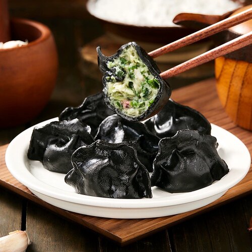 【渔家海鲜饺】长岛鲅鱼水饺+墨鱼水饺(双拼组合)新鲜纯手工速冻