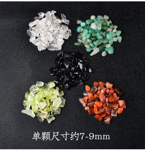 天然五行水晶一套巴西黄白摆件