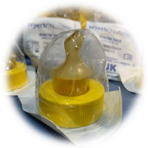 德国nil 原装进口新生婴儿液体奶水奶一次性或多次乳胶奶嘴单个装