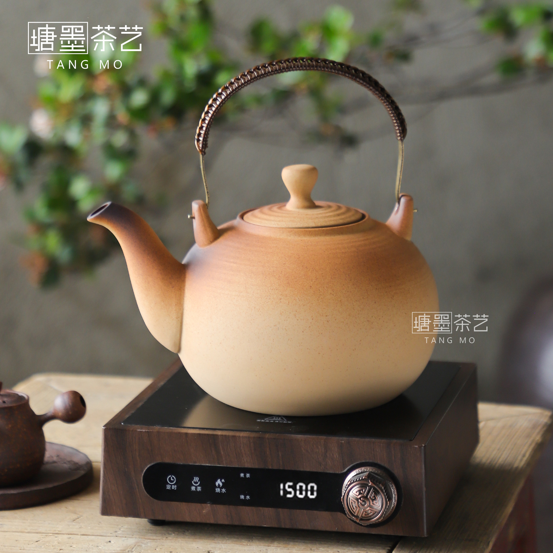 2升明火烧水壶带内滤大容量陶壶