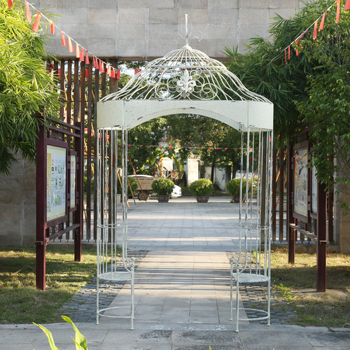 外单拱门花架户外铁艺支架