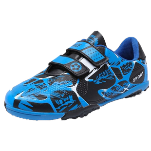 新款碎钉儿童刺客足球鞋男童专业训练田径比赛跑步运动鞋学生女童