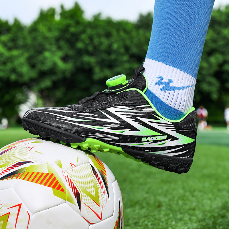 足球鞋儿童旋转扣TF碎钉AG长钉